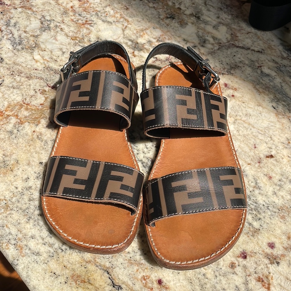 Authentic Fendi Girls Sandals